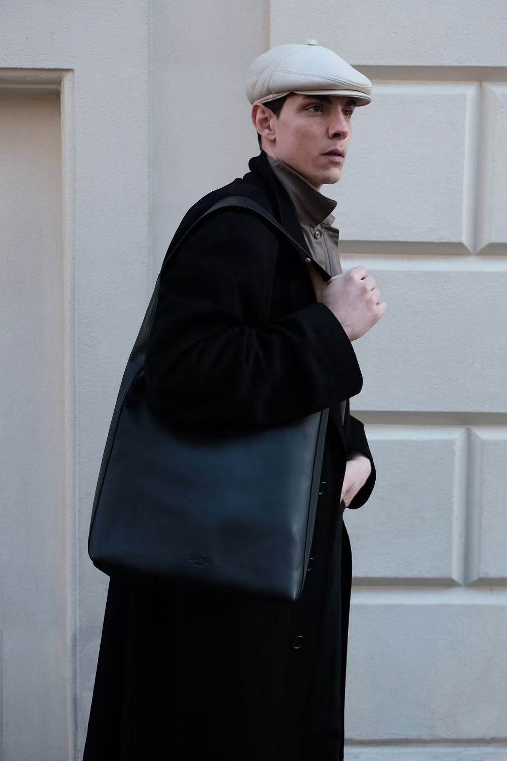 Daily Leather Tote Bag