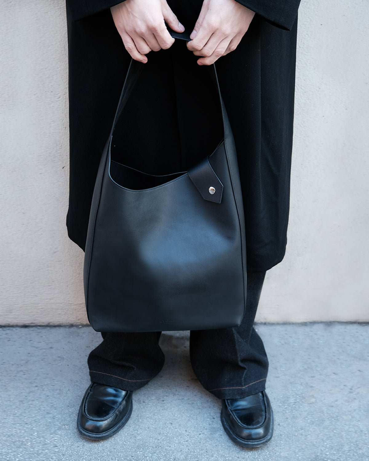 Daily Leather Tote Bag